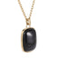 PSS1169 STAINLESS STEEL OVAL PENDANT WITH NATURAL STONE AAB CO..