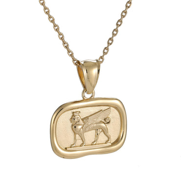 PSS1181 STAINLESS STEEL SQUARE PENDANT AAB CO..