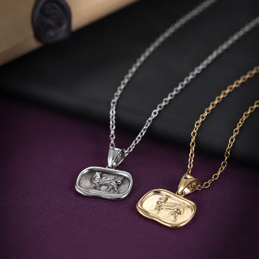 PSS1181 STAINLESS STEEL SQUARE PENDANT AAB CO..