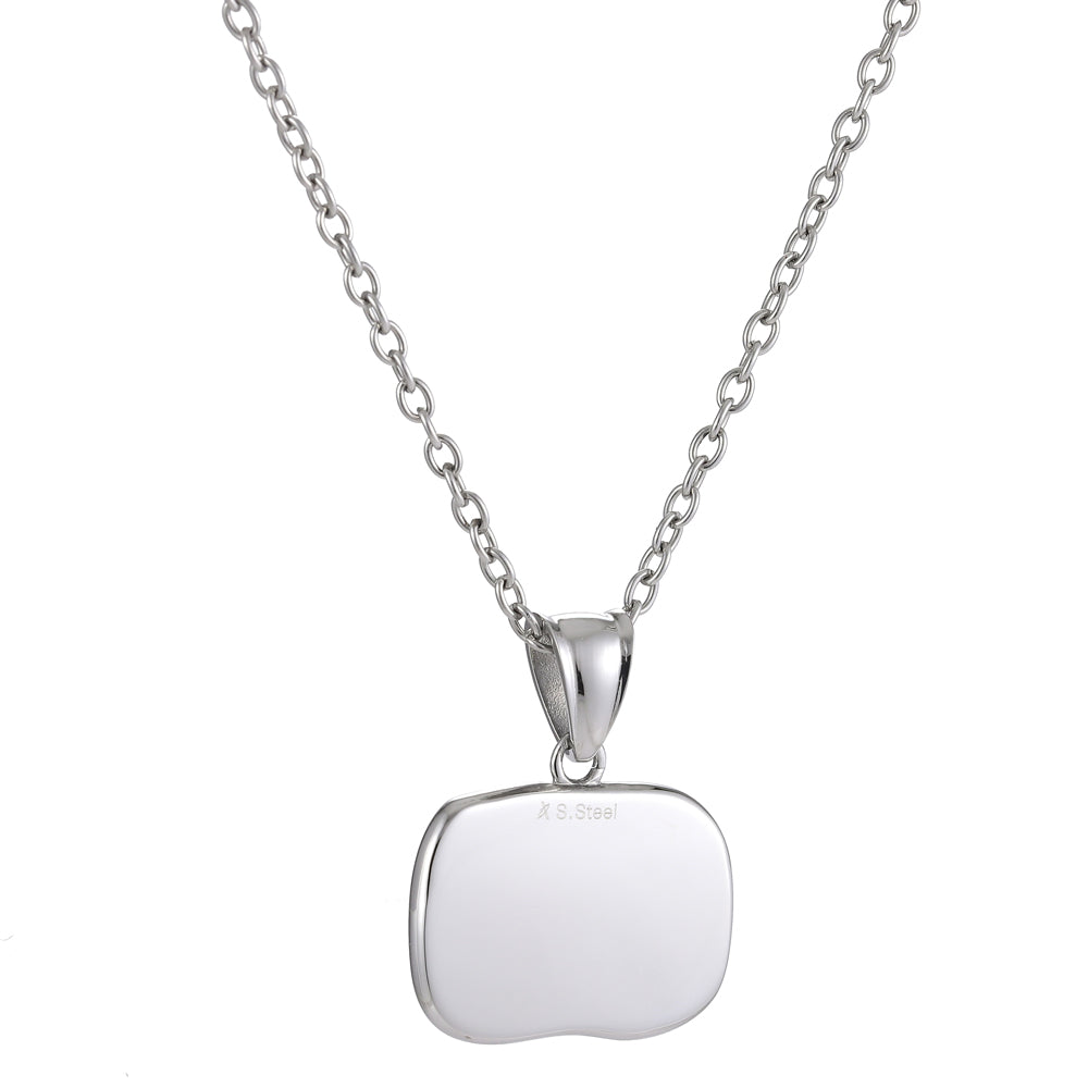 PSS1181 STAINLESS STEEL SQUARE PENDANT AAB CO..