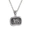 PSS1181 STAINLESS STEEL SQUARE PENDANT AAB CO..
