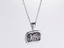 PSS1181 STAINLESS STEEL SQUARE PENDANT AAB CO..