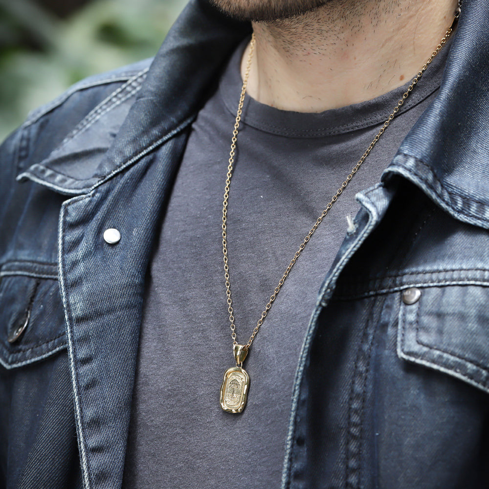 PSS1182 STAINLESS STEEL PENDANT WITH THE TREE OF LIFE AAB CO..