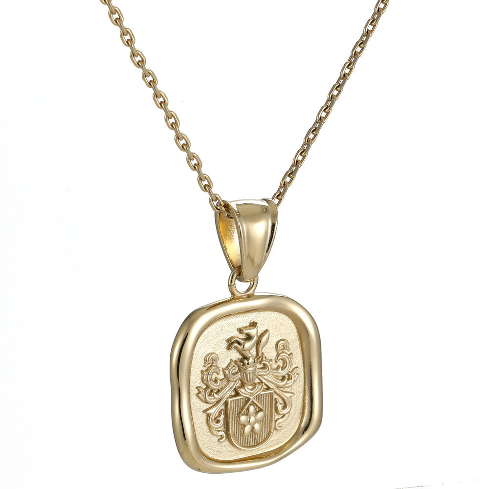 PSS1183 STAINLESS STEEL SQUARE PENDANT AAB CO..