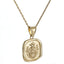 PSS1183 STAINLESS STEEL SQUARE PENDANT AAB CO..