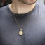 PSS1183 STAINLESS STEEL SQUARE PENDANT AAB CO..