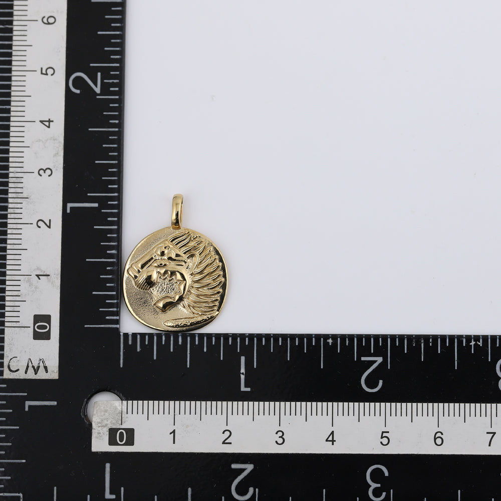 PSS1185 STAINLESS STEEL PENDANT WITH LION AAB CO..