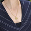 PSS1188 STAINLESS STEEL PENDANT WITH ANGEL & CZ AAB CO..