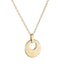 PSS1217 DAMASCUS STEEL PENDANT IN ROUND SHAPE