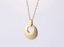 PSS1217 DAMASCUS STEEL PENDANT IN ROUND SHAPE