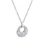 PSS1217 DAMASCUS STEEL PENDANT IN ROUND SHAPE