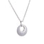 PSS1217 DAMASCUS STEEL PENDANT IN ROUND SHAPE