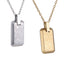 PSS1218 DAMASCUS STEEL PENDANT IN RECTANGLE SHAPE