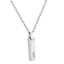 PSS1219 DAMASCUS STEEL PENDANT WITH CZ AAB CO..
