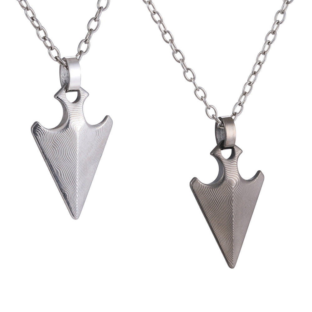 PSS1220 DAMASCUS STEEL PENDANT