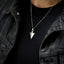 PSS1220 DAMASCUS STEEL PENDANT