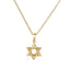PSS1228 STAINLESS STEEL STAR OF DAVID PENDANT