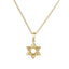 PSS1228 STAINLESS STEEL STAR OF DAVID PENDANT