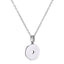 PSS1229 STAINLESS STEEL ROUND PENDANT WITH SNAKE AAB CO..
