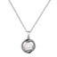PSS1229 STAINLESS STEEL ROUND PENDANT WITH SNAKE AAB CO..