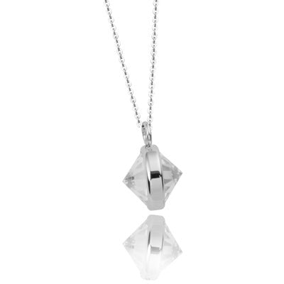 PSS289 STAINLESS STEEL PENDANT CZ AAB CO..