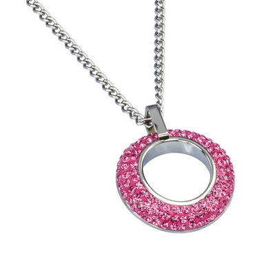 PSS361  STAINLESS STEEL PENDANT WITH FOIL STONE AAB CO..