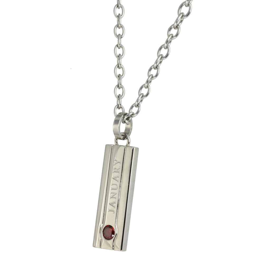 PSS82  STAINLESS STEEL PENDANT CZ AAB CO..