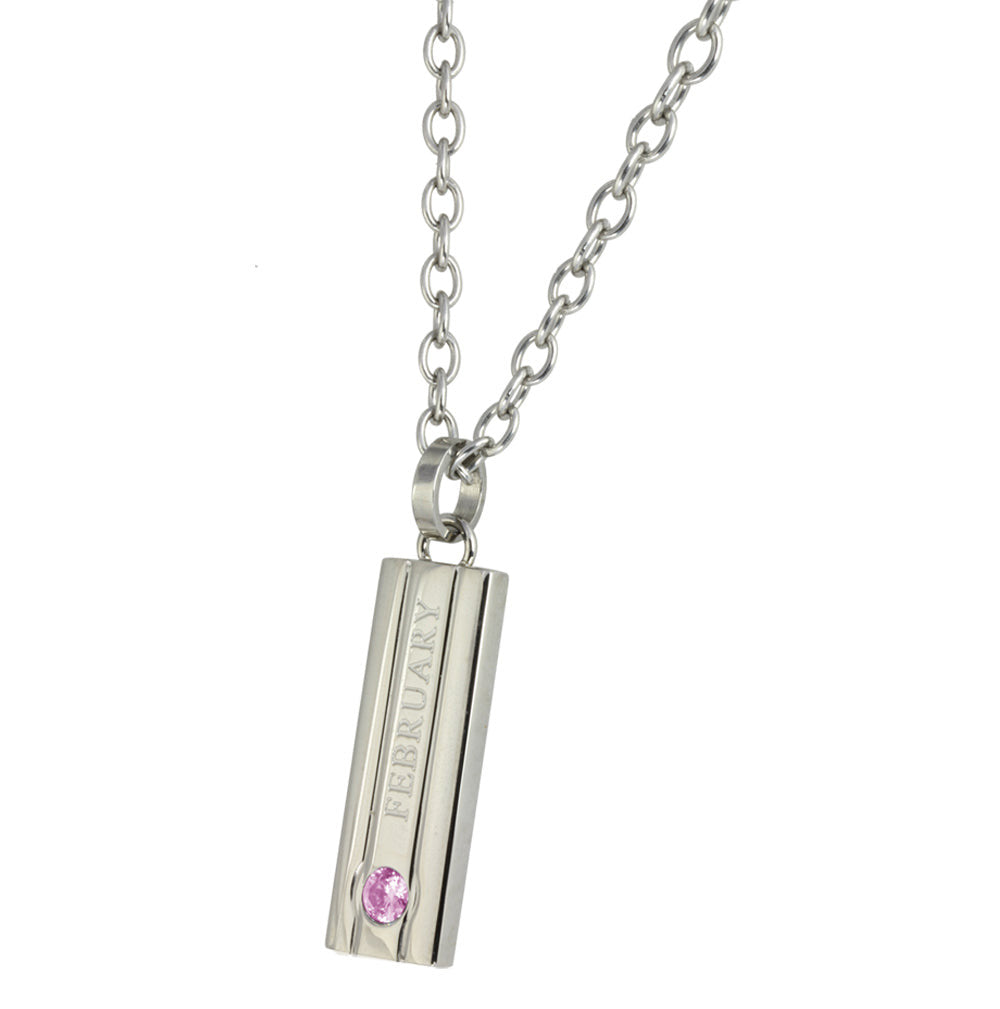 PSS91  STAINLESS STEEL PENDANT CZ AAB CO..