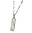 PSS91  STAINLESS STEEL PENDANT CZ