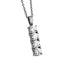 PSS959 STAINLESS STEEL PENDANT WITH CZ AAB CO..