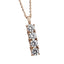 PSS960 STAINLESS STEEL PENDANT WITH CZ AAB CO..