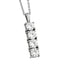 PSS960 STAINLESS STEEL PENDANT WITH CZ