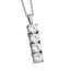PSS960 STAINLESS STEEL PENDANT WITH CZ