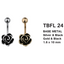 TBFL24 BANANA WITH FLOWER DESIGN