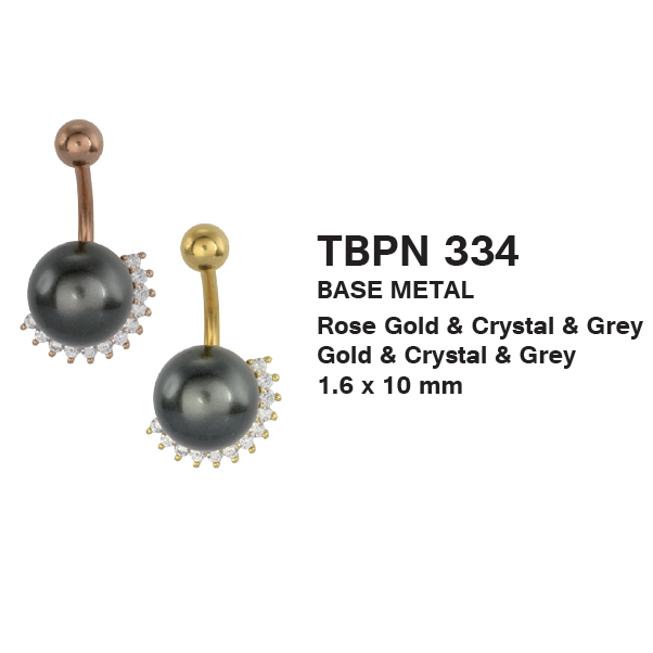 TBPN334 BANANA WITH PEARL DESIGN AAB CO..