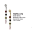 TBPN372 BANANA WITH STONE DESIGN