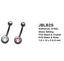 JBLB2S BLACK PLATING JEWELLED BANANA