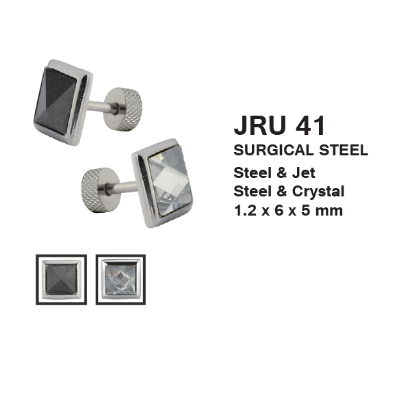 JRU41 FAKE PLUG WITH JEWEL DESIGN AAB CO..