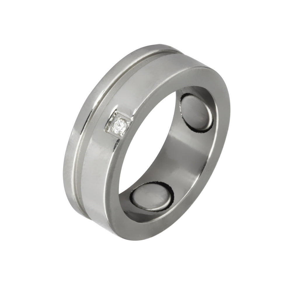RSHL03  STAINLESS STEEL RING WITH SHELL AAB CO..