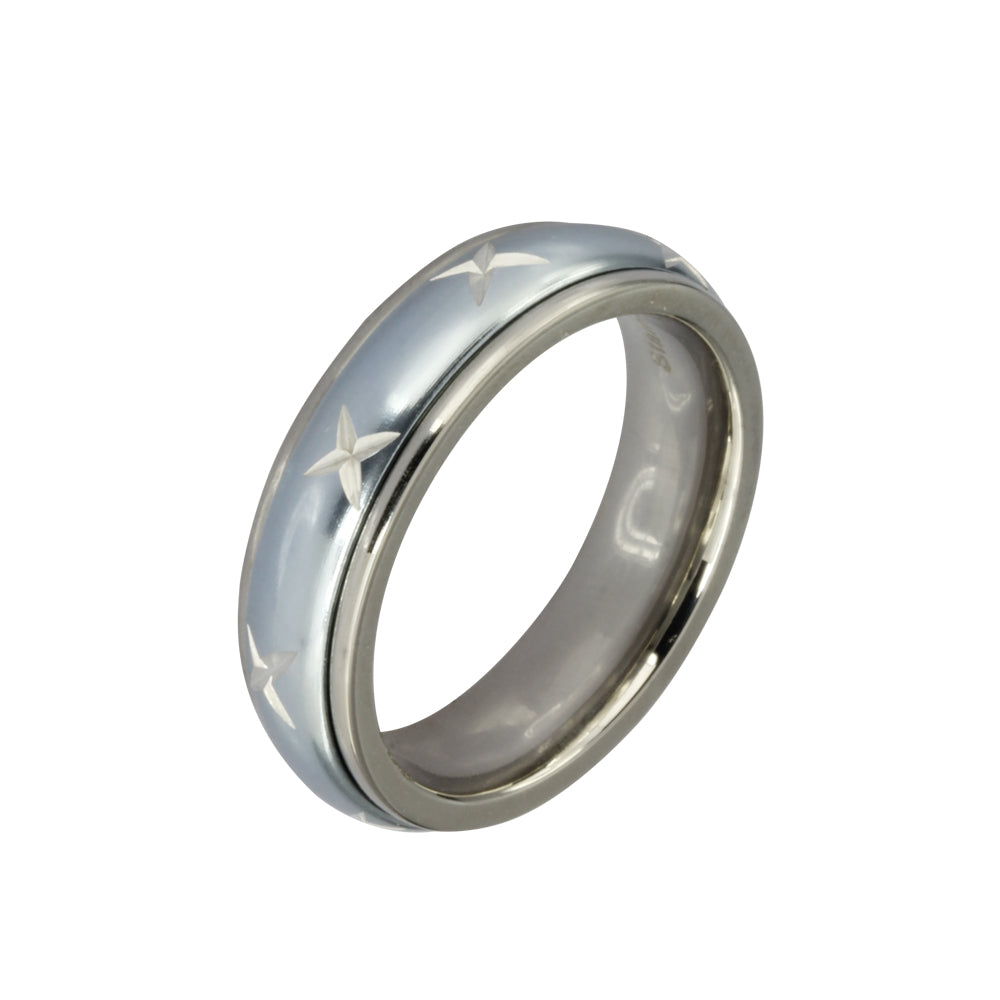 RSS414  STAINLESS STEEL RING ANODIZING