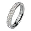 RSS454 STAINLESS STEEL RING FOIL STONE