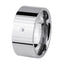 RSS492  STAINLESS STEEL RING ERODING CZ