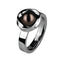 RSS523  STAINLESS STEEL RING WITH PEARL AAB CO..