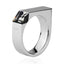 RSS614  STAINLESS STEEL RING CRYSTAL