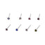 SN1.S1 NOSE STUD-STONE SETTING