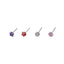SN7.S1 NOSE STUD-STAR STONE PRONG