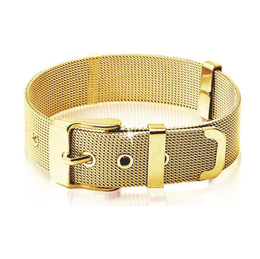 SSBRW01B STAINLESS STEEL BRACELET BEAUTY INORI AAB CO..