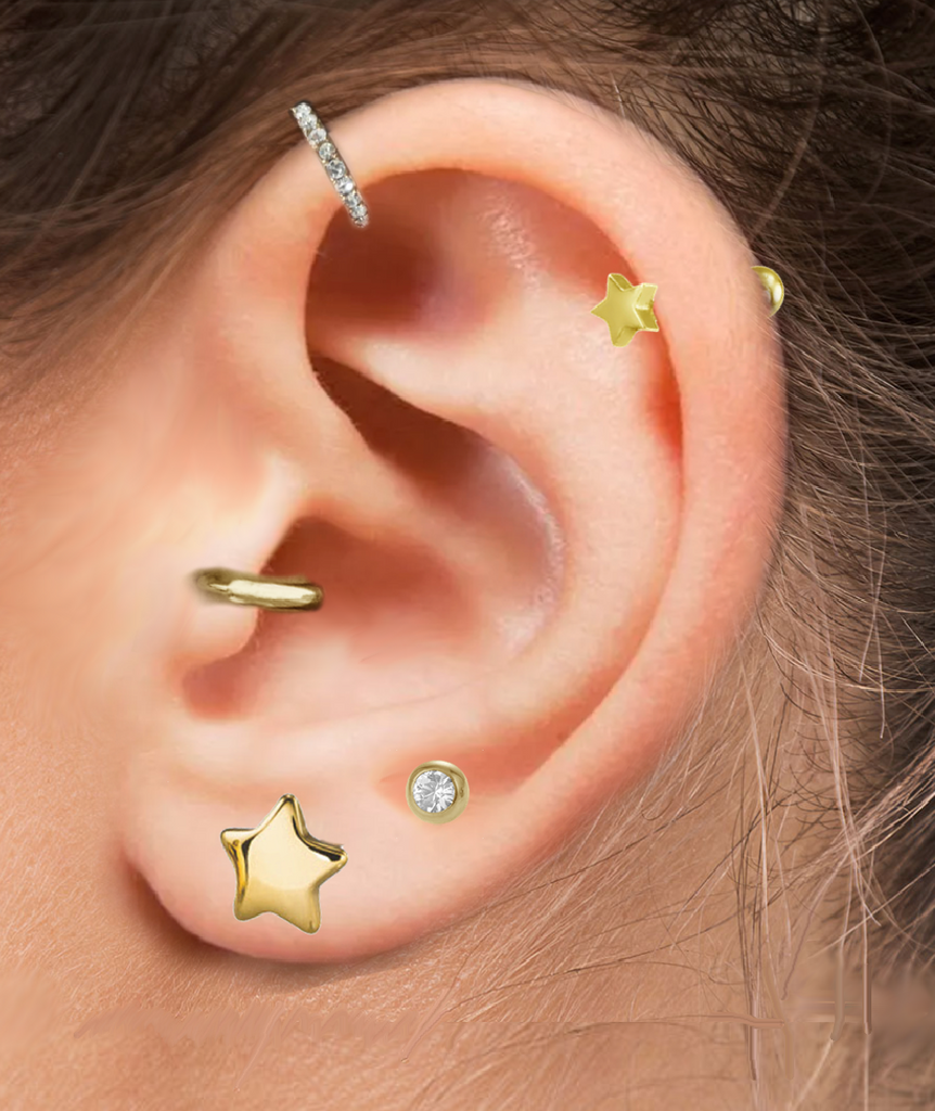 ESS301 STAINLESS STEEL EARRING