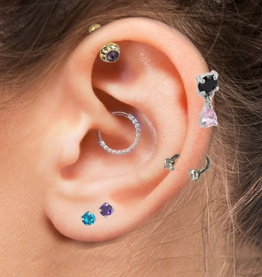 TRTH123 HELIX WITH STONE DESIGN AAB CO..