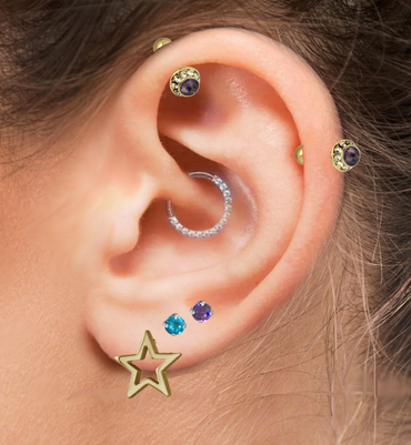 TRTH121 HELIX WITH STONE DESIGN AAB CO..